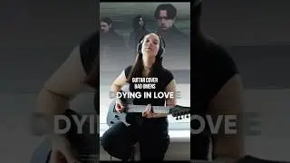Bad Omens - Dying To Love guitar cover Drop A# #badomens #noahsebastian #metalcore #рок #guitargirl