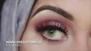 $14 FreshTone Icy Green Contact Lenses (FREE SHIPPING!!)