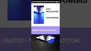 Universal Motorcycle LED Devil&rsquo;Eyes Lights Demon Eyes