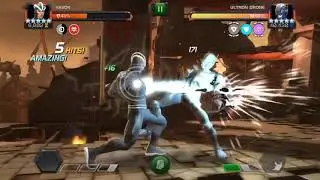 The Longest  Ultron Tech Drone Solo Ever ! Havok vs Variant 1.1 boss 😴 MCOC