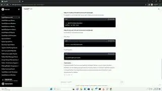 install python on virtual machine