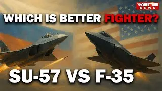 F-35 vs SU-57 Full Comparison | SU-57 vs F-35 Explained | Russia vs USA Jets | Which is better?
