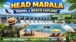 Head Marala Travel Guide | Head Marala Beach Explore | Hidden Nature Spot Pakistan