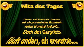 Top Anwalt in Aktion... aber für wen genau? 😎📠 - Witz des Tages