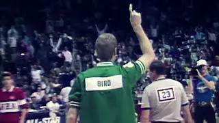 Larry Bird's ICONIC 1988 3-Point Contest Winning performance &ndash; In a Warm-Up Jacket!