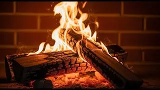 A soothing fireplace for sleep, meditation, and relaxation
