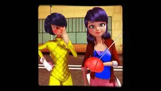 Kagami s and Marinette s glow 🌟🌟 up
