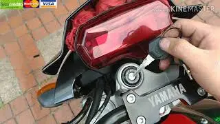 Yamaha FZ 2.0 con anti martilleo y bombillo turbo LED t1