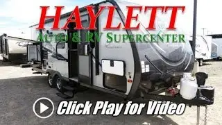 (SOLD) HaylettRV - 2018 Coachmen Apex 215RBK Ultralite Rear Bath Outside Kitchen Travel Trailer