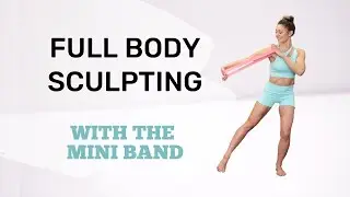 Mini Band Barre Workout, Quick and Intense | FULL BODY SCULPTING