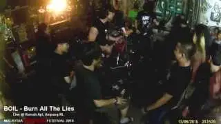 BOIL - Burn All The Lies (Live @ Malaysia Grunge Fest 2015) Part 3/5