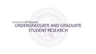 2014 State of the University | Undergraduate and Graduate Student Research