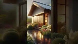 Zen Garden Rain 🌧️ Peaceful Nature Sanctuary 🌿