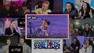 ONE PIECE | STRAWHATS VS ZOMBIES!!! | EPISODE 342 | REACTION MASHUP | ワンピース