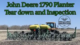 1790 John deere Planter Tear down and inspection, winter maintenance!