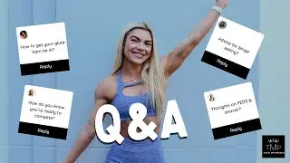 Q&A: THE BIKINI CHAT//PEDs, optimizing training & growth, managing hunger in prep, & more!