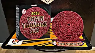 Chain Thunder 500 : Bonbridge Fireworks : 500 Shots : Nitraatmat : 25 Gram