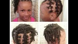 side updo on short locs