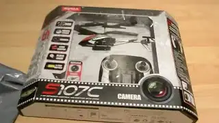 Syma S107C Gyroscope Camera RC Helicopter Unboxing