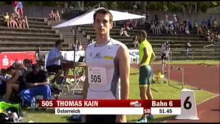 Sparkassen Gala 2014 - 400m Hürden - Männer - 17:00 Uhr