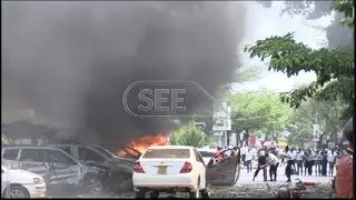 Aftermath of Kampala Twin Bomb Blasts