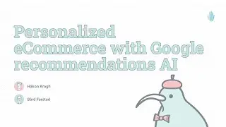 Live demo: Google Recommendations AI for a personalized eCommerce shopping experience | Next.js & Cr