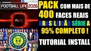 FOOTBALL LIFE 2026 &mdash; ПАКЕТ С БОЛЕЕ 400 НАСТОЯЩИХ ЛИЦ BRASILEIR&Atilde;O S&Eacute;RIE A FL 26 &mdash; ЗАГРУЗИТЬ, УСТАН...