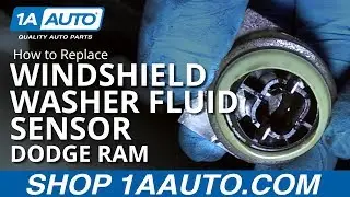 How to Replace Windshield Washer Fluid Sensor 06-10 Dodge Ram