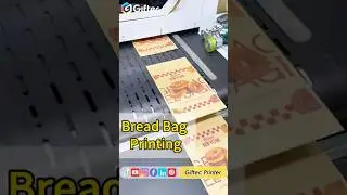 Bread Bag Single Pass High Speed Packaging Digital Printing Machine - HP Head Digital Inkjet Printer