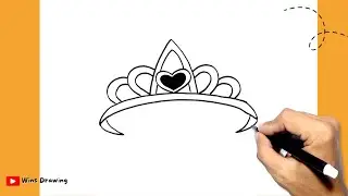 How to Draw Queen Crown