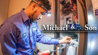 Speedy Germicidal UV Installation Time-Lapse | Michael & Son