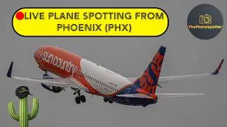 🔴LIVE Plane Spotting | Phoenix Sky Harbor International Airport (PHX) ✈️ | 2/16/26