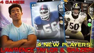 LAWRENCE TAYLOR, SHAZIER, RG3, & KEN HOUSTON! Madden 18 Ultimate Team