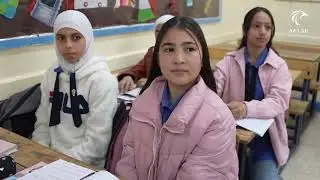 سلطان بن أحمد القاسمي يزور مخيم 