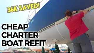 CHEAP Charter Boat REFIT Project - 36K USD saved with DIY