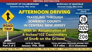 01/19/2026 &bull; Part 3 of 3 | Driving from Hillsborough Township to Manville, New Jersey USA