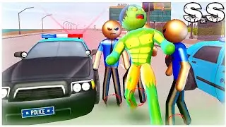 Stickman Incredible Monster #7, Stickman Giant Hero (The HULK), Android Games (Superhero Simulator)