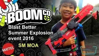 BOOMco Blast Better Summer Explosion event 2016