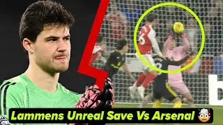 Senne Lammens Incredible Save to Rescue Manchester United 🧤🔥  Arsenal vs Man United 2-3 Highlights 😱