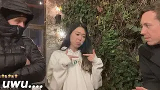 extraemily does uwu to two strangers