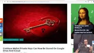 Monero (XMR) Plans Hard Fork. Coinbase private key storage. Nasdaq BTC and ETH indexes to be added
