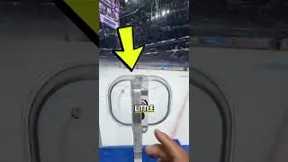 Why tiny holes in Ice Hockey rinks?🤯#shorts