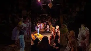 Jay as Gaston Pub Scene Beauty and the Beast Jr 6th grade