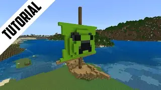 Minecraft: How to Build a Creeper Ship TU14 (Step By Step)