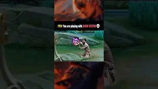 POV you are playing with Dark System💀 #mlbb #mobilelegends #darksystem #shorts