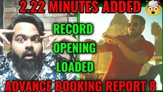 TIGER 3 BOX OFFICE COLLECTION DAY 1 | ADVANCE BOOKING REPORT 8 | SALMAN KHAN