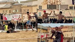Brutal Dambe Fight: The Comedian and the Charm Man Were Defeated! #sports  #ufc #africa 