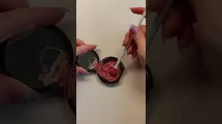 Making a cream franken-blush ✨ #makeuphacks #makeuptips #projectpan