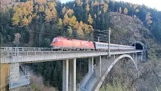 &Ouml;BB IC 797 Tauernbahn Kaponiggraben-Br&uuml;cke 