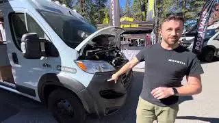 Переделка кемпера из Tesla Swapped в кемпер-вэн | EV RV от Maxwell